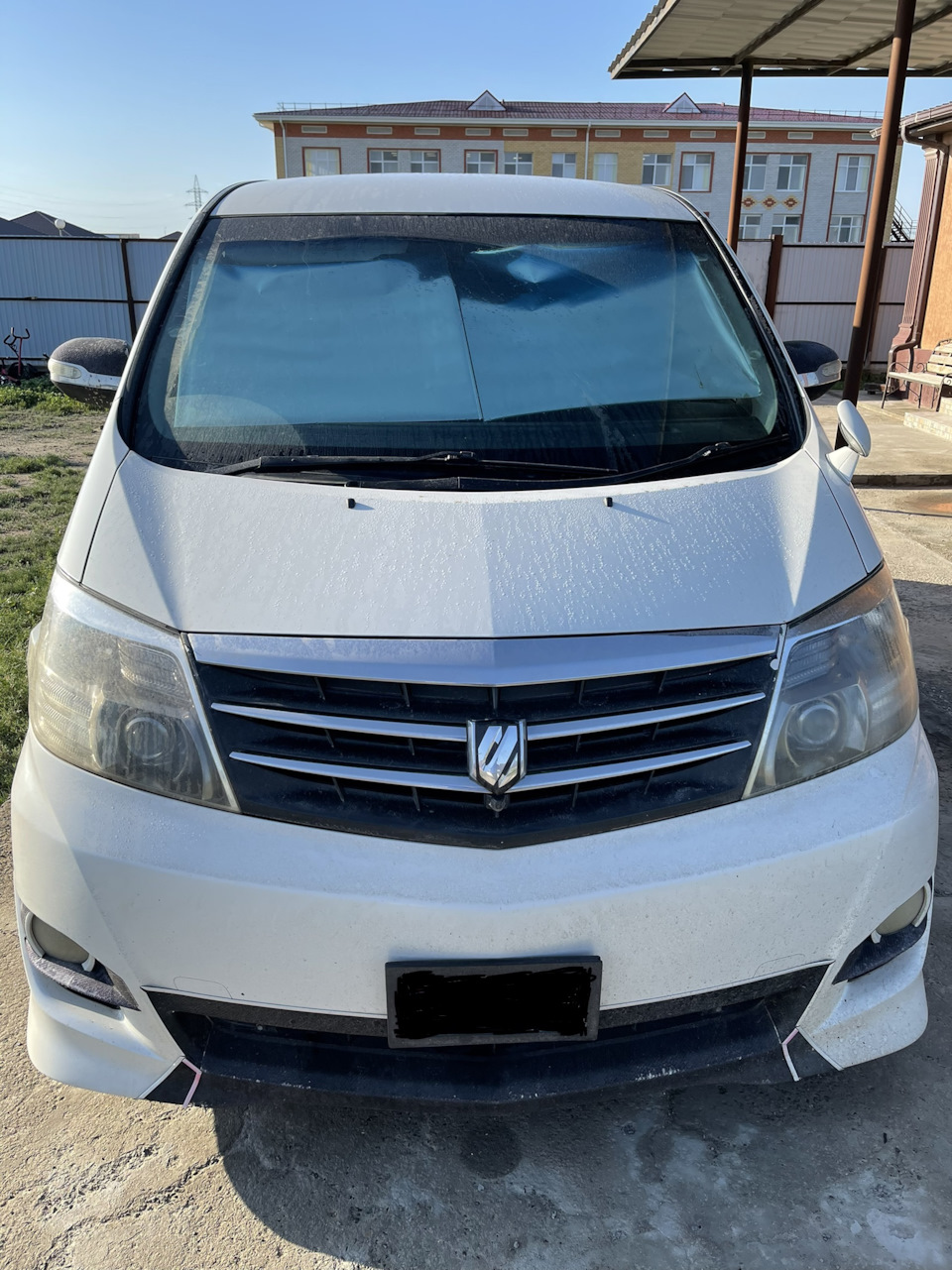 Фотки и защитная пленка от солнца — Toyota Alphard, 3 л, 2008 года | просто  так | DRIVE2