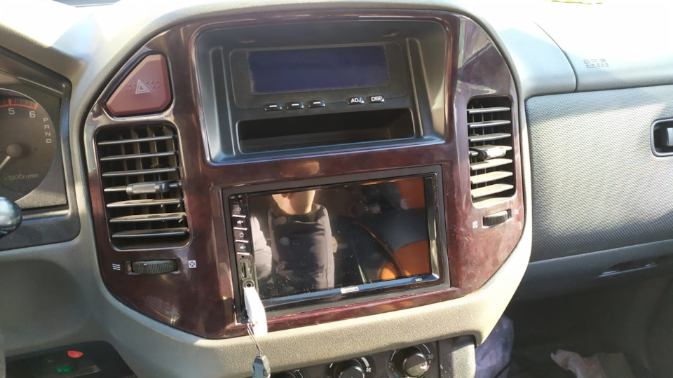 Замена магнитолы Паджеро 3\\ Распиновка — Mitsubishi Pajero (3G), 3,2 л ...