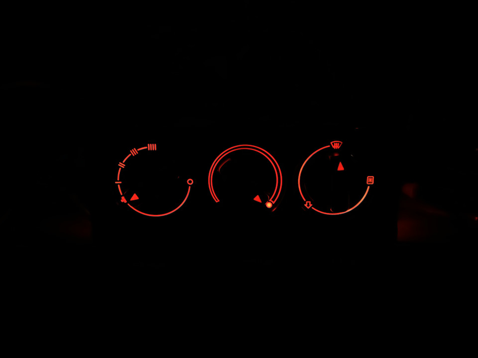 Пересвет блока печки и доп приборов. Ауди 80-тка — Audi 80 (B3), 1,8 л ...