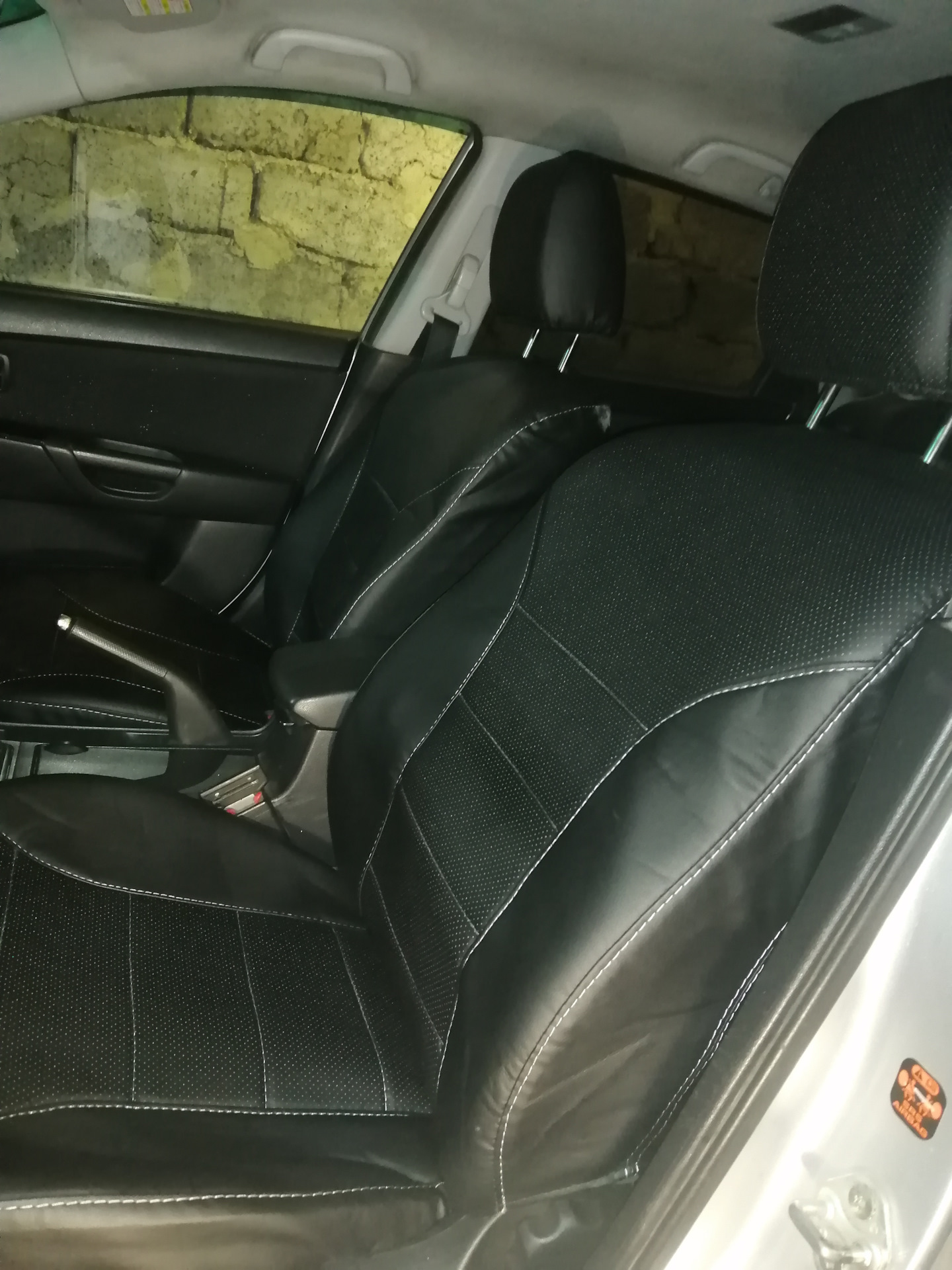 Чехлы — Mazda 3 (1G) BK, 2 л, 2008 года | стайлинг | DRIVE2