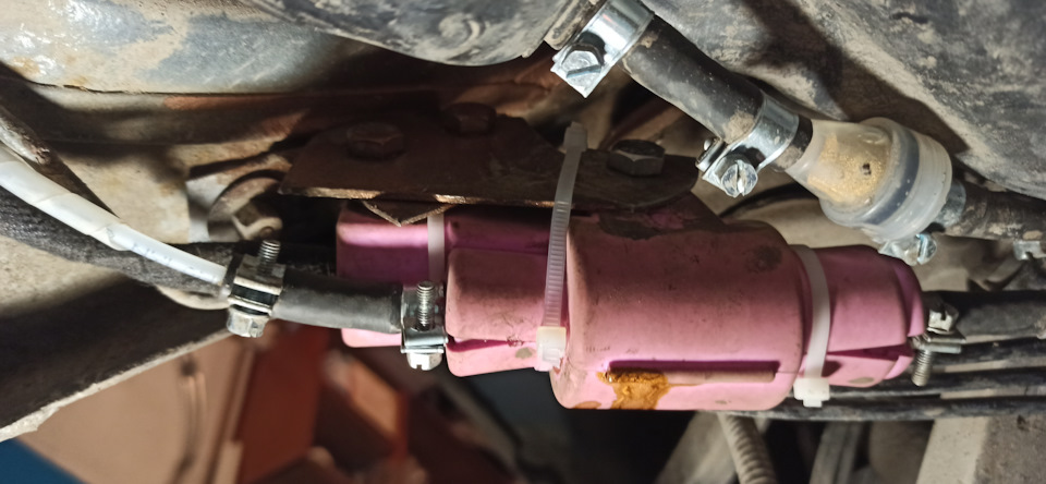 Предпусковой подогреватель Север — Mercedes-Benz CLS (W219), 5 л, 2006 ...