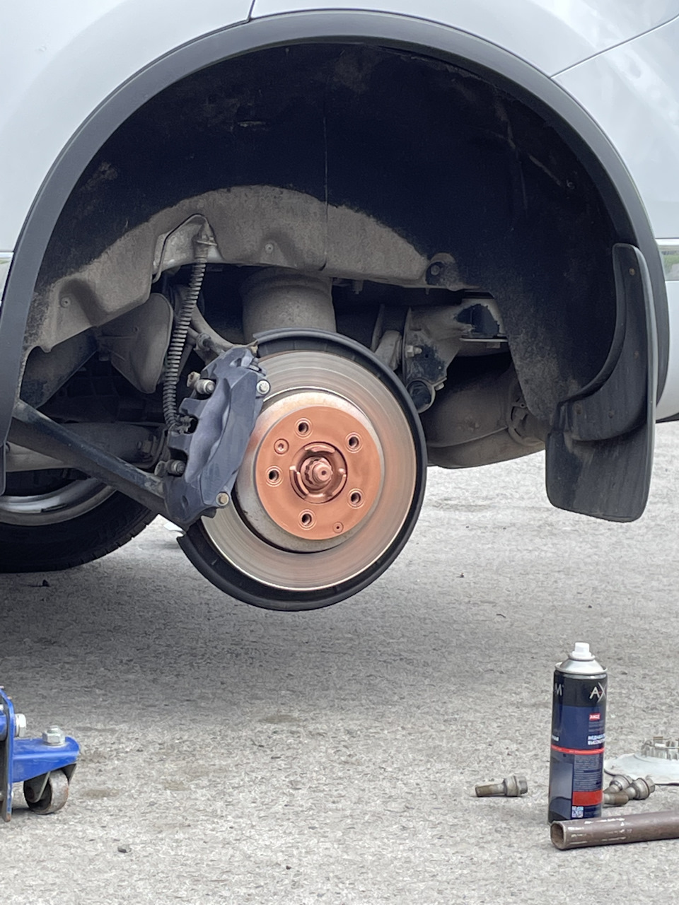 Обработка ступицы, чтобы красиво — Volkswagen Touareg (2G), 3,6 л, 2016 ...