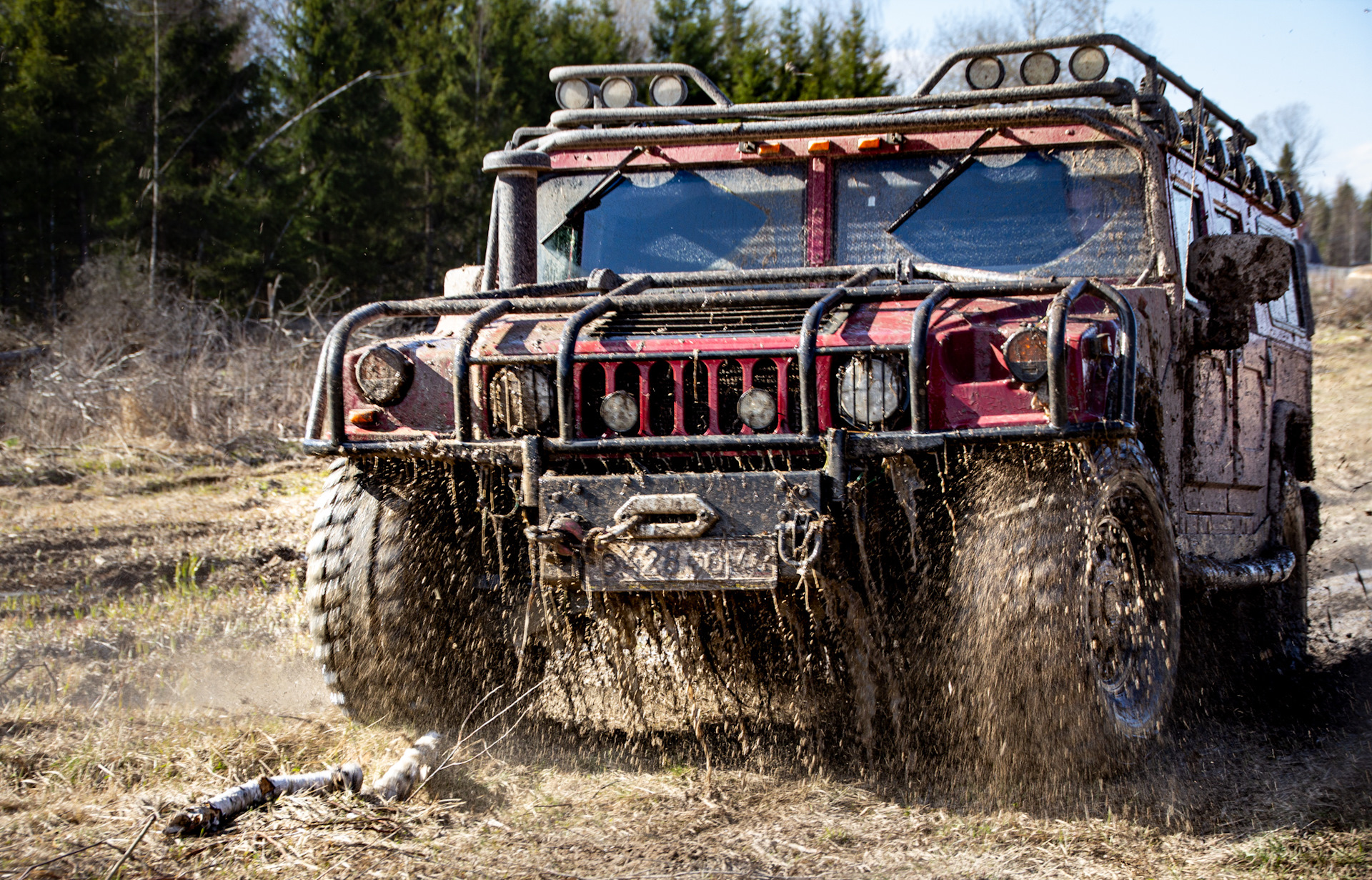 Jeep по бездорожью