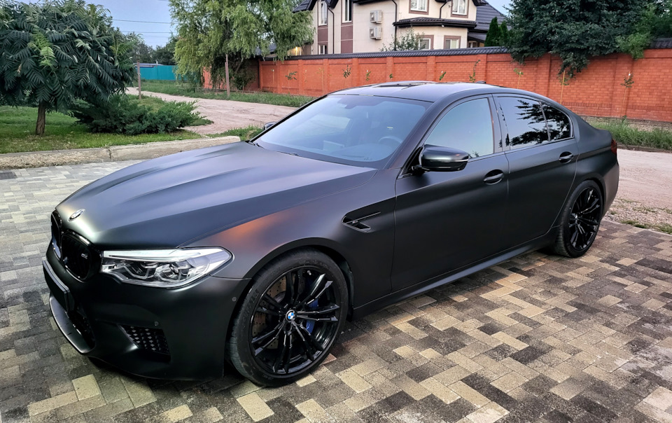 Тизерок — Bmw M5 F90 4 4 л 2019 года стайлинг Drive2