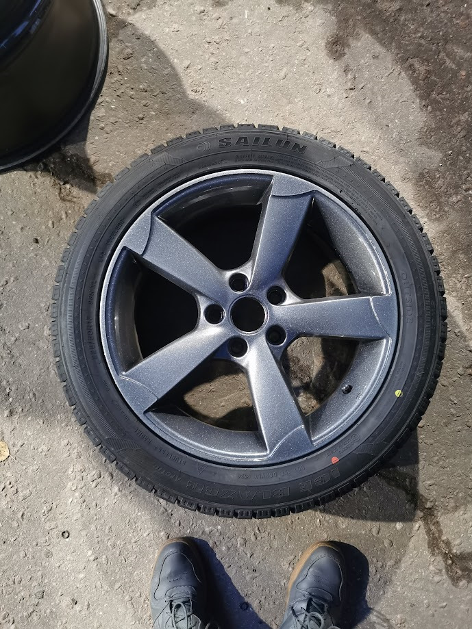 Сразу после покраски — Skoda Octavia Combi A7 Mk3