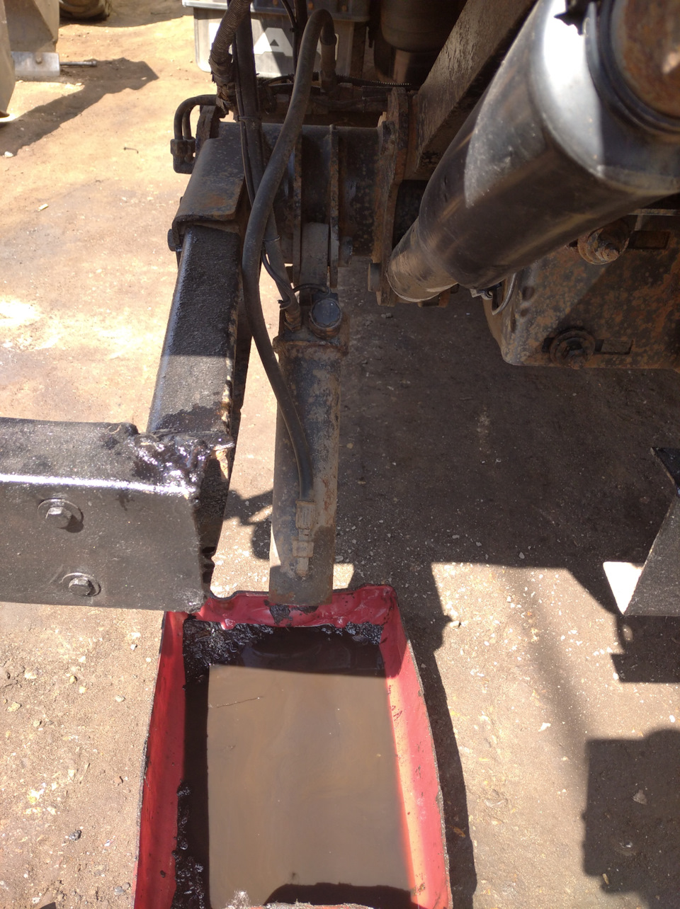 Ремонт цилиндров гидроборта — MAN TGL, 6,9 л, 2013 года | визит на ...