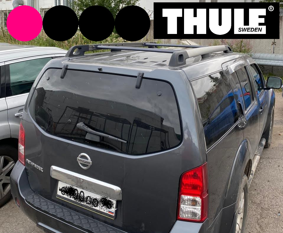 Решение: багажник Thule + Атлант для Nissan Pathfinder R51 G3 — DRIVE2