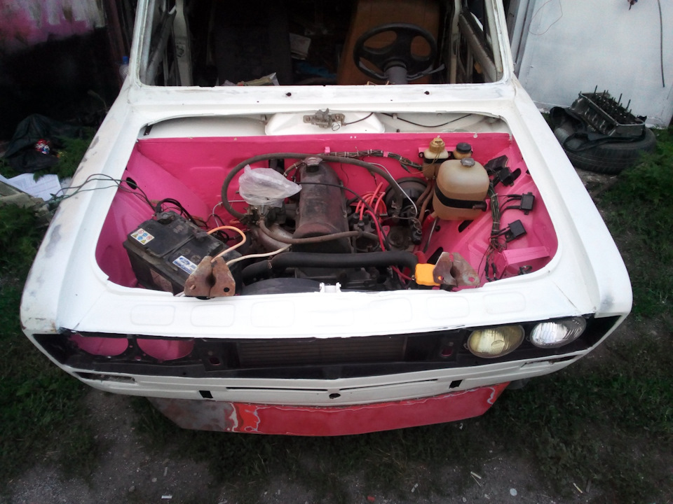 Самодельная губа — Lada 2103, 1,5 л, 1975 года | тюнинг | DRIVE2