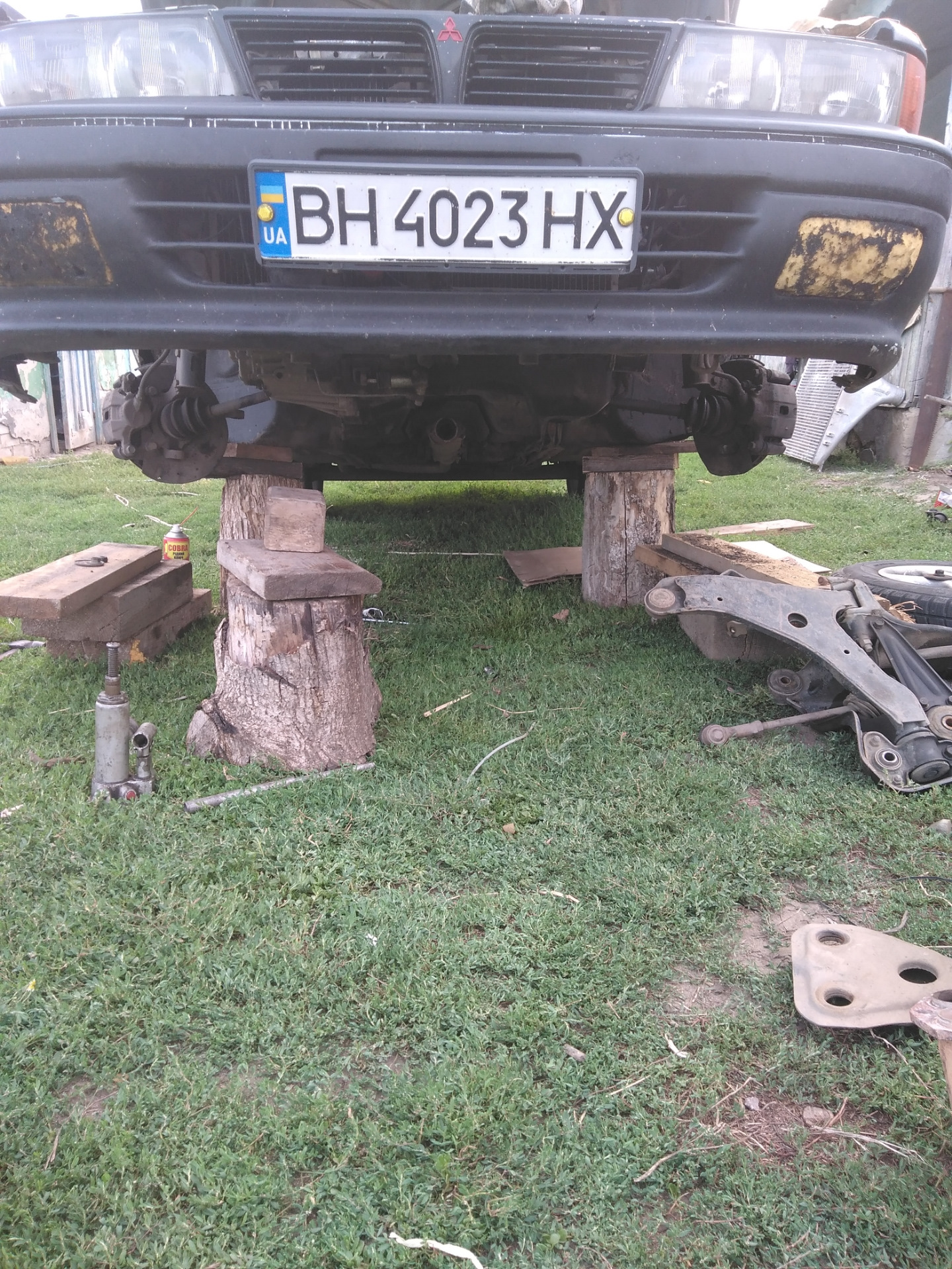 Маленький ремонт — Mitsubishi Galant (6G), 1,8 л., 1989 года | своими ...