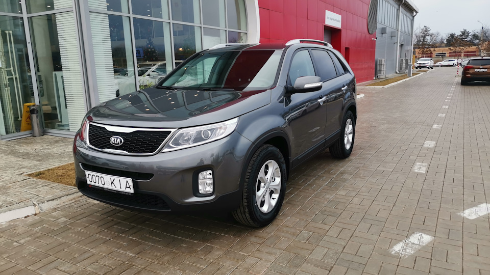 Модель машины KIA sorento prime (12см) Инерционный механизм Серый SB-17-75-KS-N(SL)-WB ТЕХНОПАРК