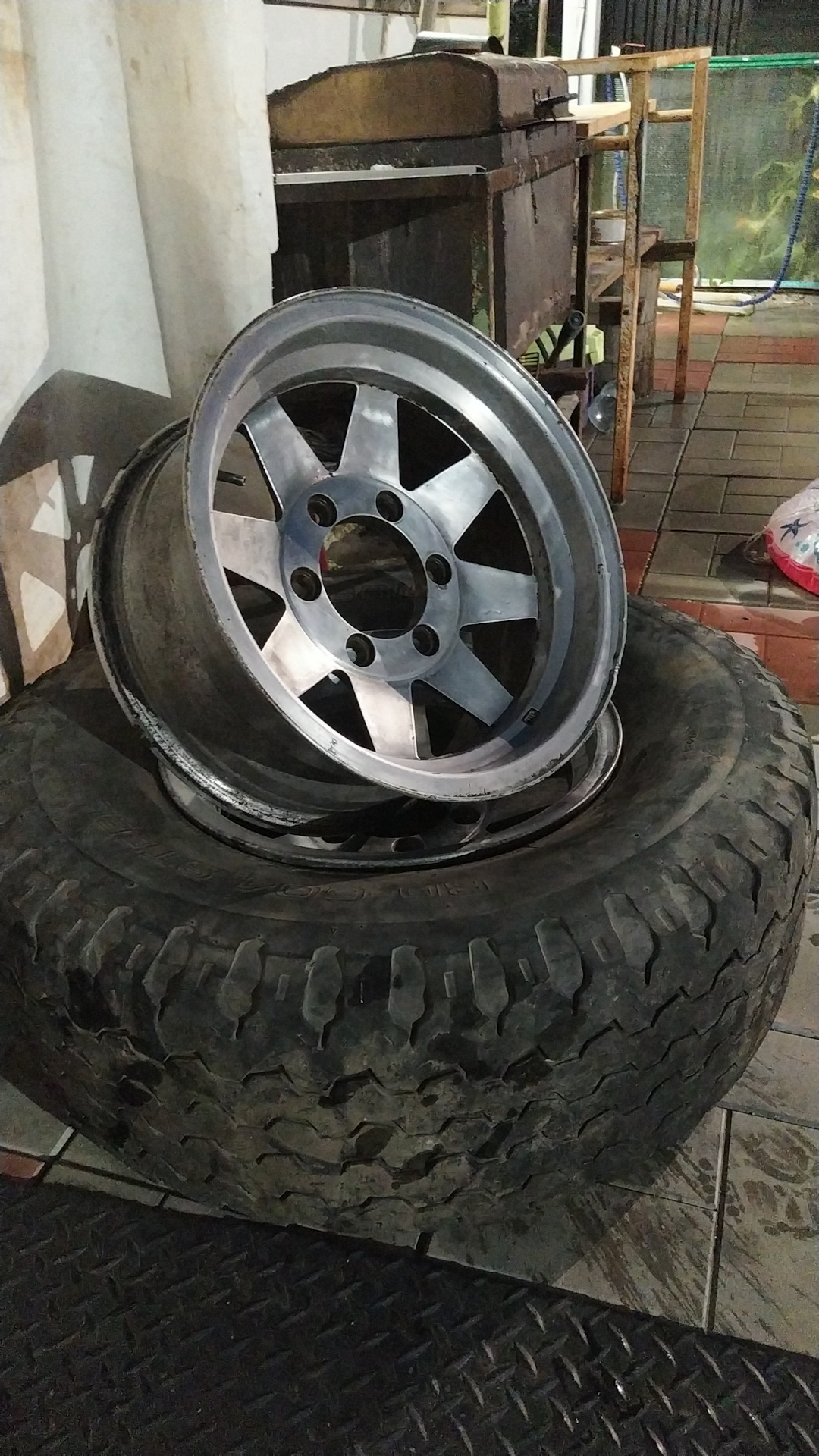 винтажные диски 80х 90х — Проданы — Toyota Land Cruiser 60, 3,5 л, 1981 ...