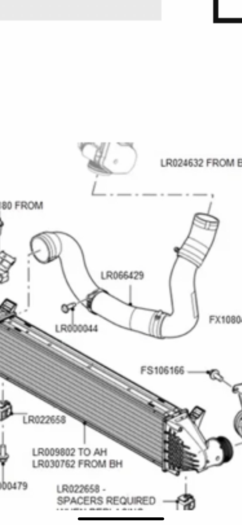 Запчасти на фото: LR024632, LR009802, LR030762. Фото в бортжурнале Land Rover Range Rover Evoque