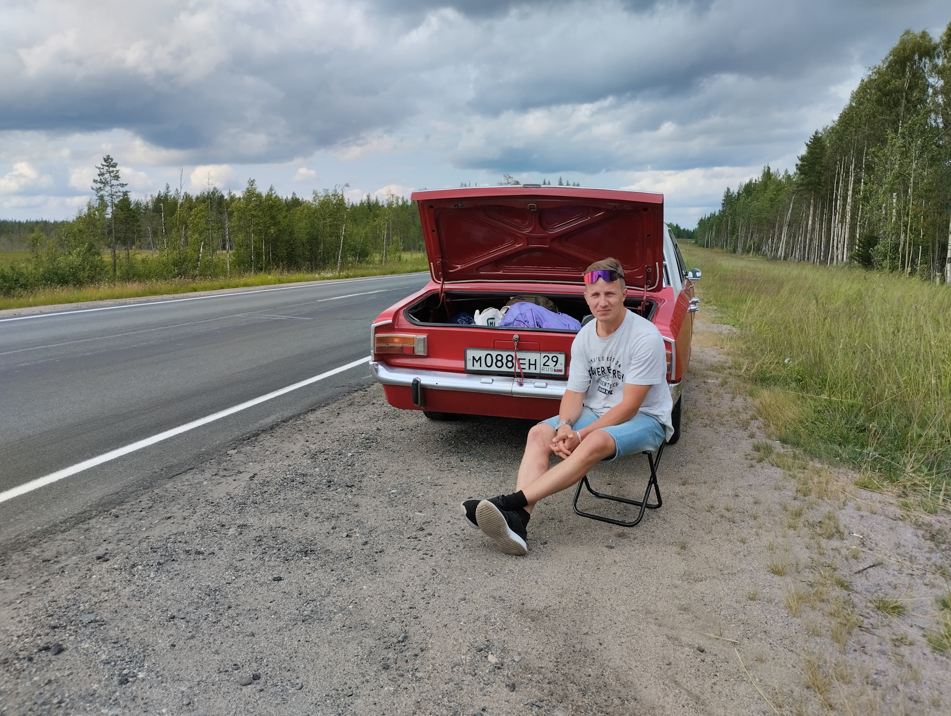 Костомукша-Мурманск-Териберка — Opel Rekord C, 2 л, 1970 года | путешествие  | DRIVE2