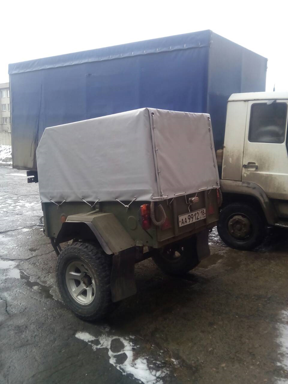 Авоська маленькая фура — УАЗ Patriot, 4 л, 2007 года | тюнинг | DRIVE2