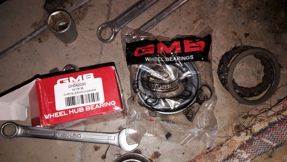 GH042050 ПОДШИПНИК ПЕРЕДНЕЙ СТУПИЦЫ GMB | Запчасти на DRIVE2