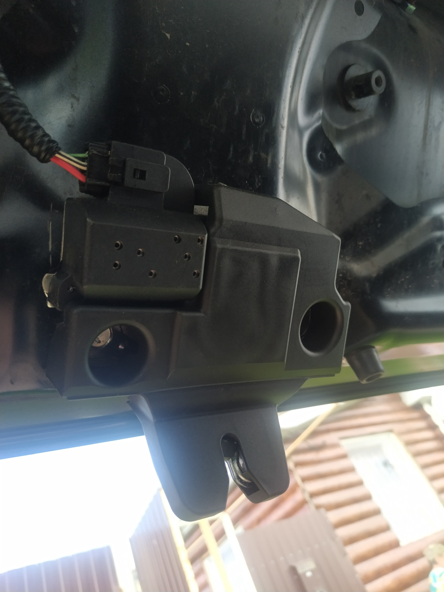 Замок багажника. — Toyota Corolla (140/150), 1,6 л, 2008 года | своими ...