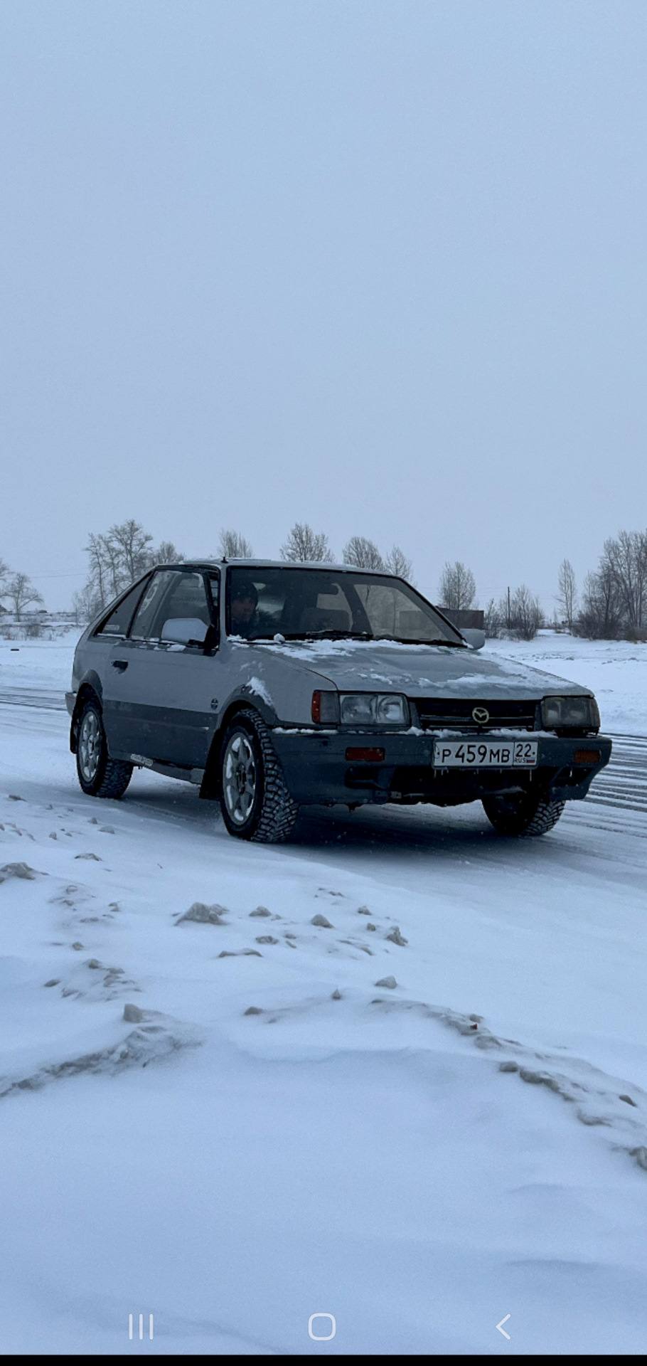 Забегая вперёд машина поехала — Mazda Familia (BF), 1,6 л, 1988 года | тест- драйв | DRIVE2