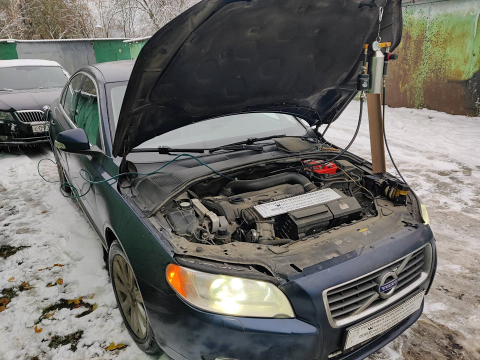 Volvo S80 промывка форсунок/инжектора — Промывка форсунок/инжектора на ...