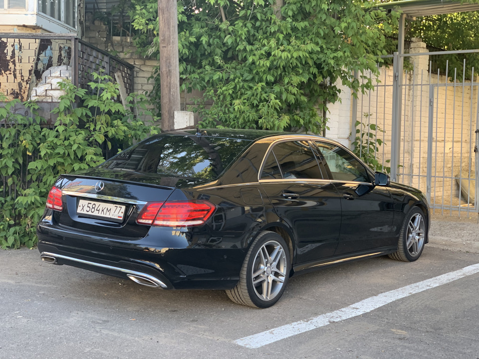 Замена резервной АКБ. Расход июнь. — Mercedes-Benz E-class (W212), 2 л ...