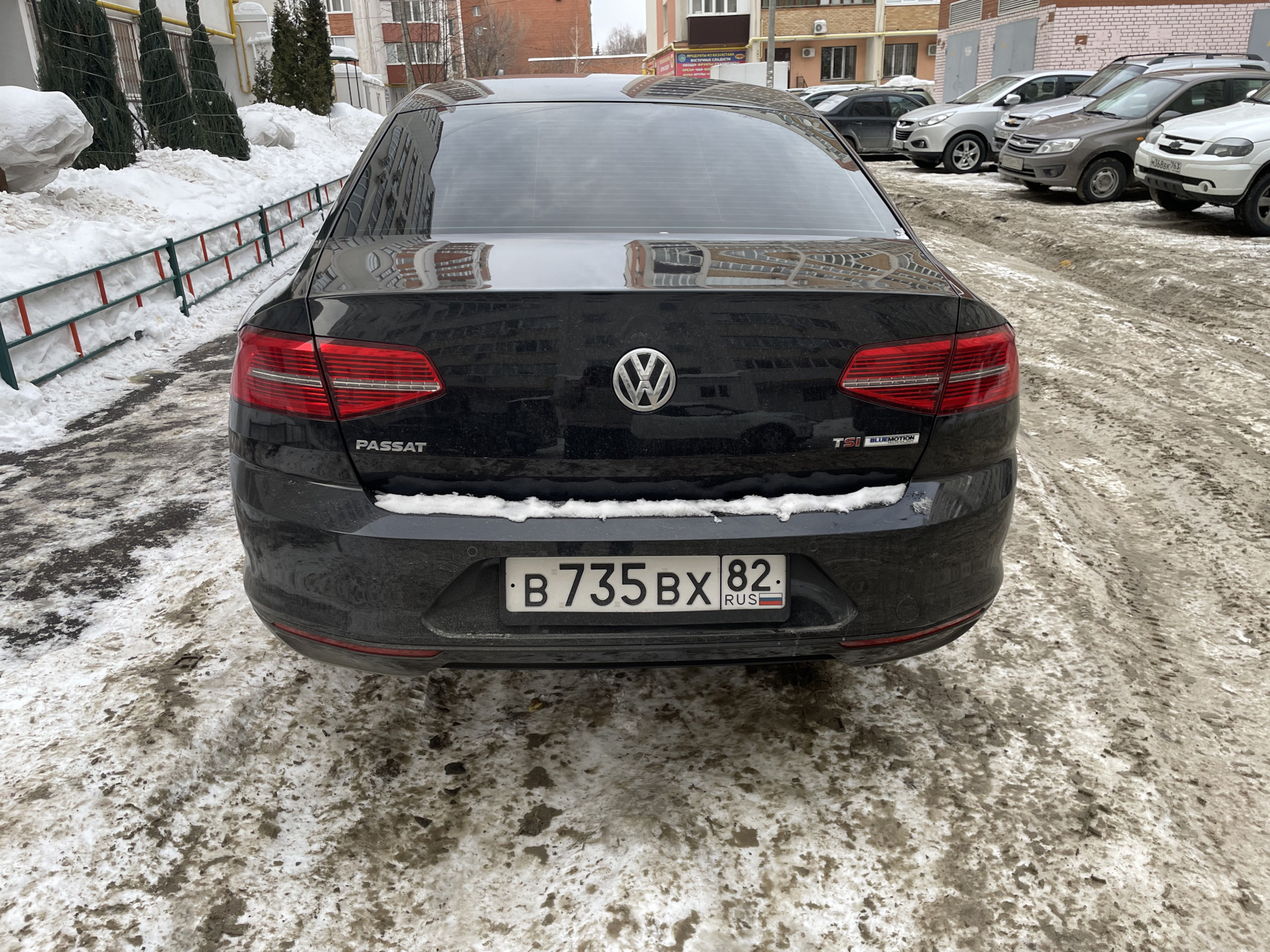 Задние фонари highline — Volkswagen Passat B8, 1,4 л, 2016 года ...
