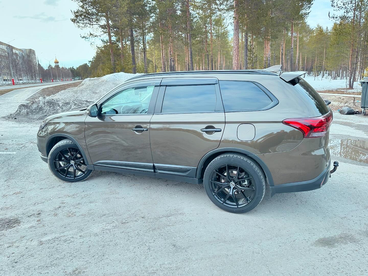 Прикупил диски на 20! — Mitsubishi Outlander (3G), 3 л, 2019 года ...