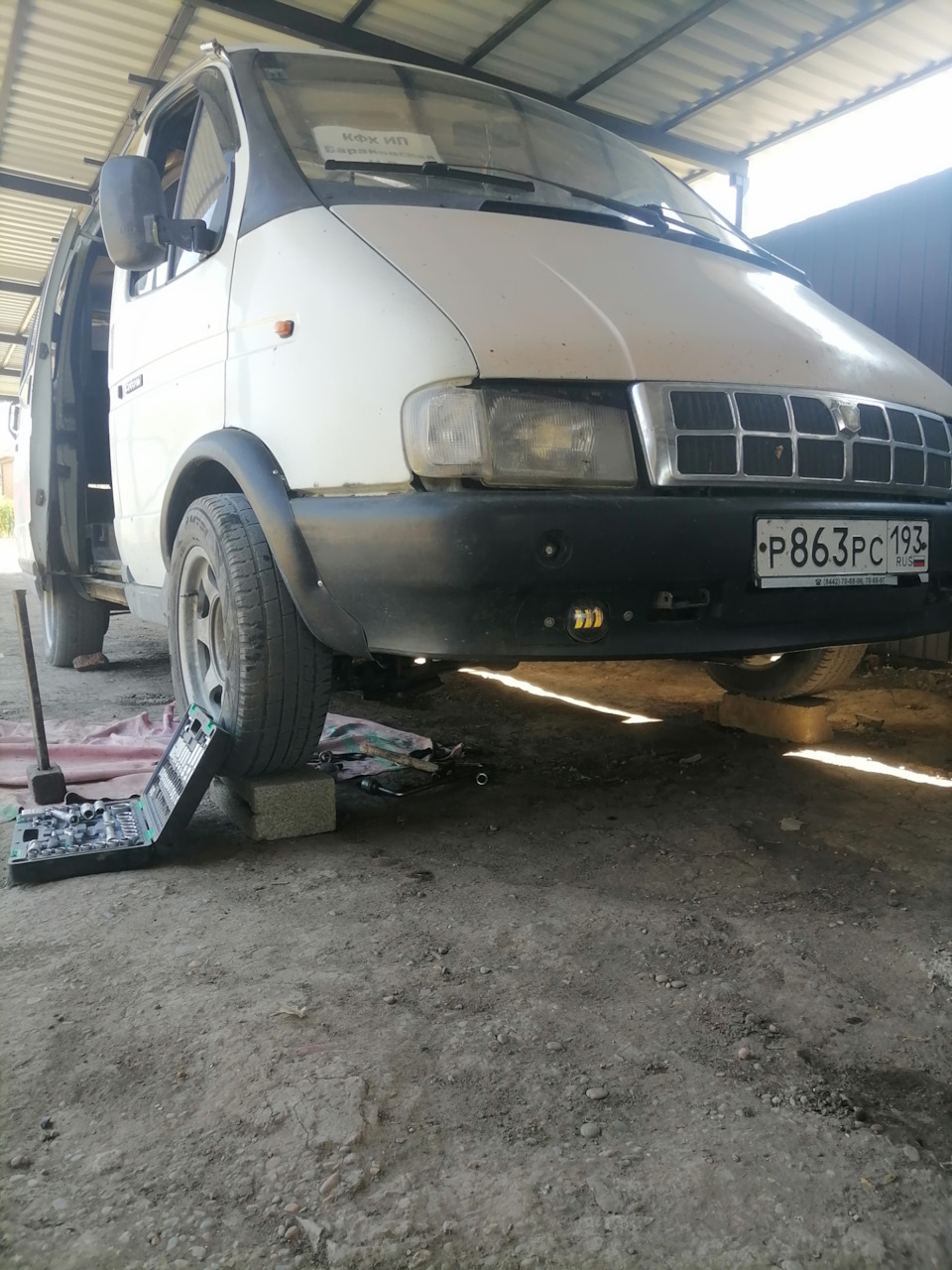 Замена маятников — ГАЗ Соболь, 2,3 л, 2000 года | поломка | DRIVE2