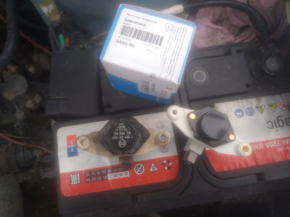 Внезапно сел аккумулятор… — Volkswagen Passat B3, 2 л, 1990 года ...