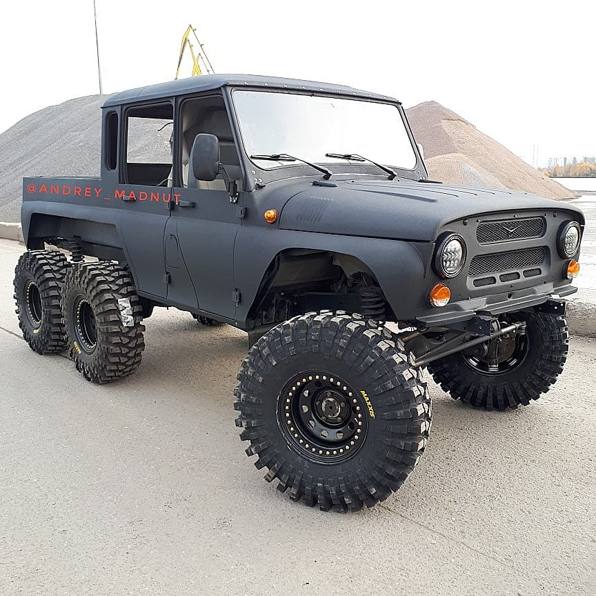 Самый большой уаз 6x6