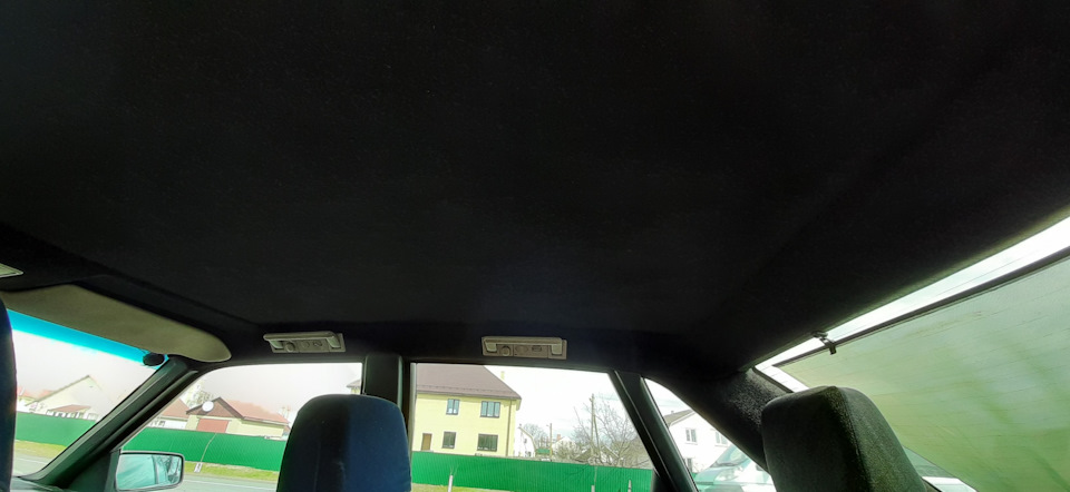 Перетяжка потолка ауди 100 с3 теперь уже без люка. — Audi 100 (C3), 2,3 ...