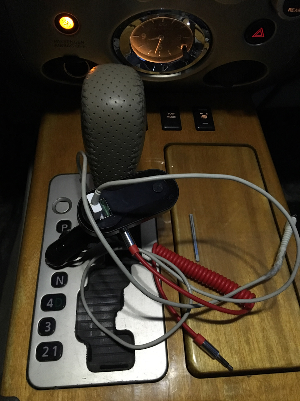 Временная схема AUX — Infiniti QX56 (1G), 5,6 л, 2005 года | автозвук ...