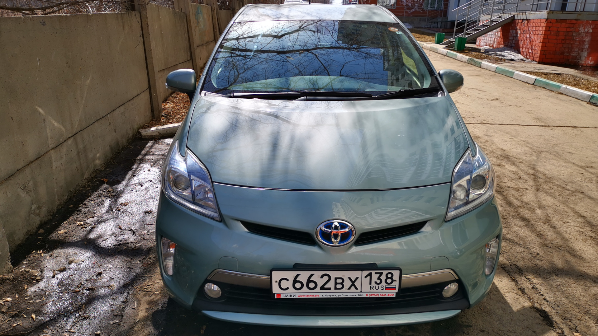 Toyota Prius Plug-in Hybrid (1G) 1.8 гибридный (Plug-in) 2012 | цвет тру  электрички на DRIVE2