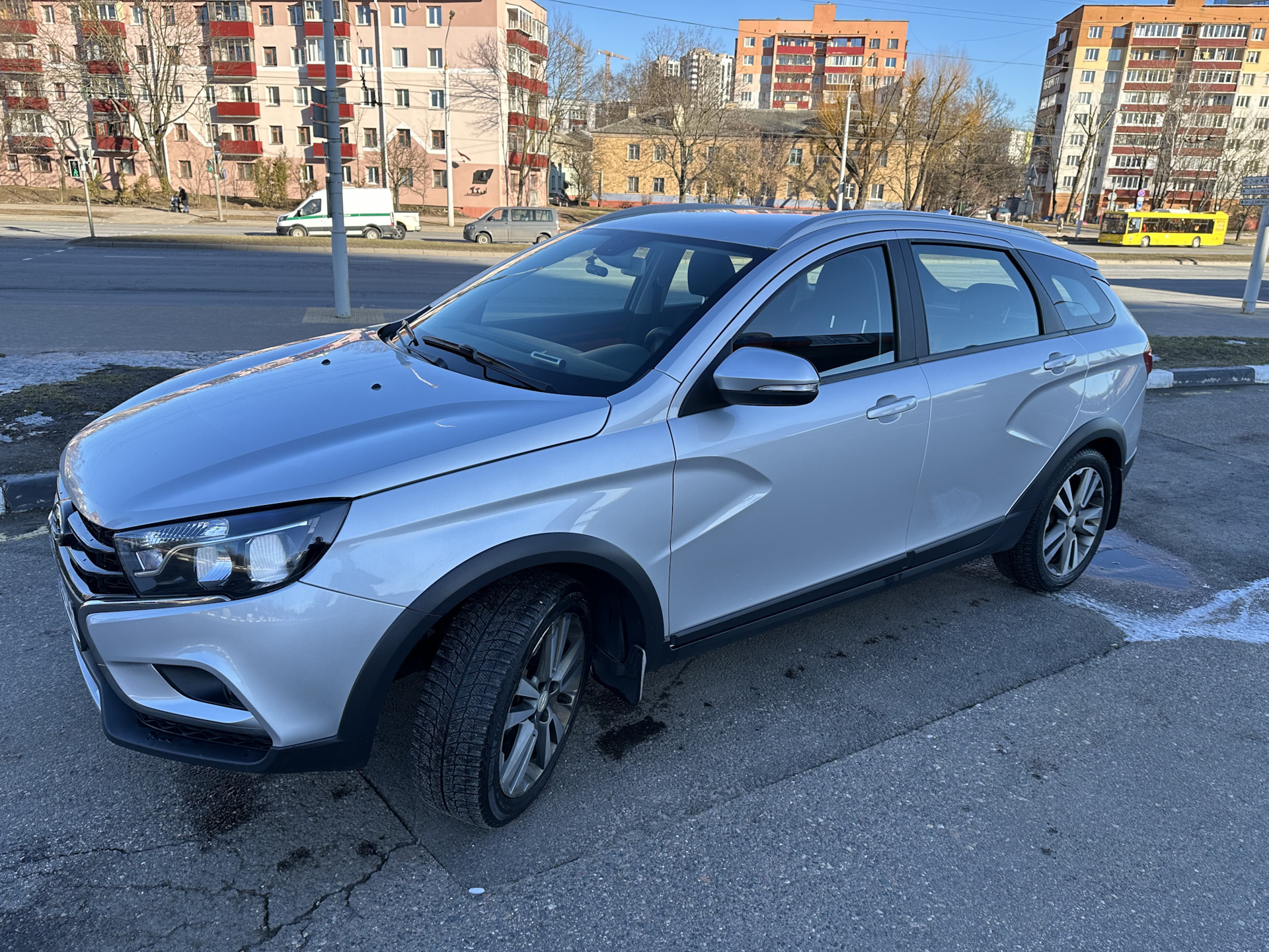 В добрый путь, Бро! — Lada Vesta SW Cross, 1,6 л, 2018 года | продажа  машины | DRIVE2