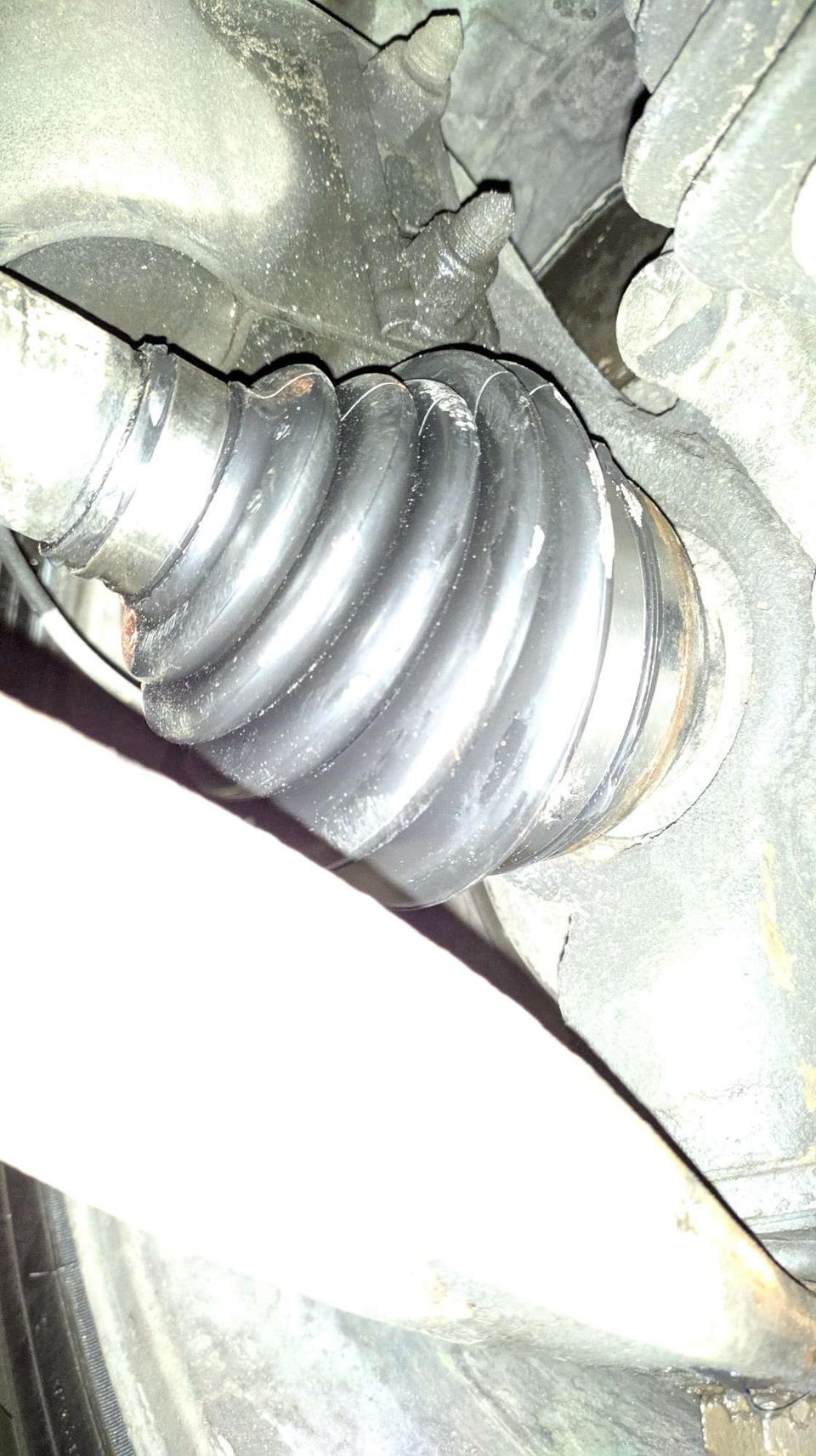 #110 Пыльники шрусов. — Citroen Grand C4 Picasso (1G), 2 л, 2007 года ...