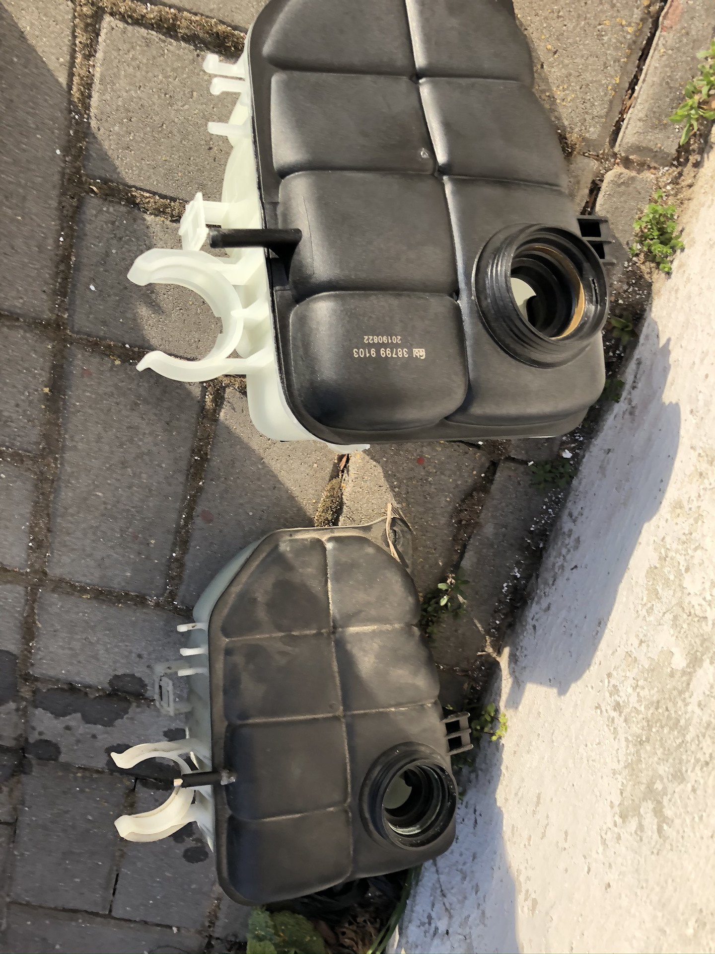 Расширительный бачок — Mercedes-Benz C-class (W203), 2,2 л, 2005 года ...