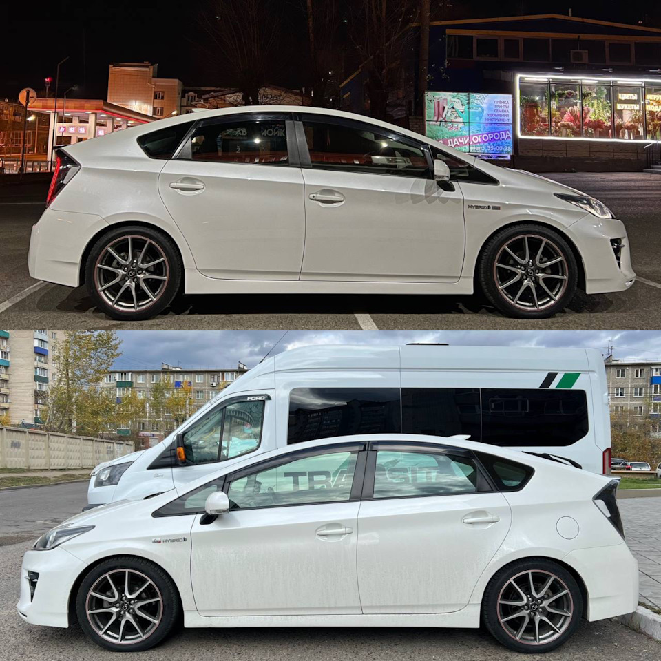 Койловеры K-Sport — Toyota Prius (30), 1,8 л, 2013 года | тюнинг | DRIVE2