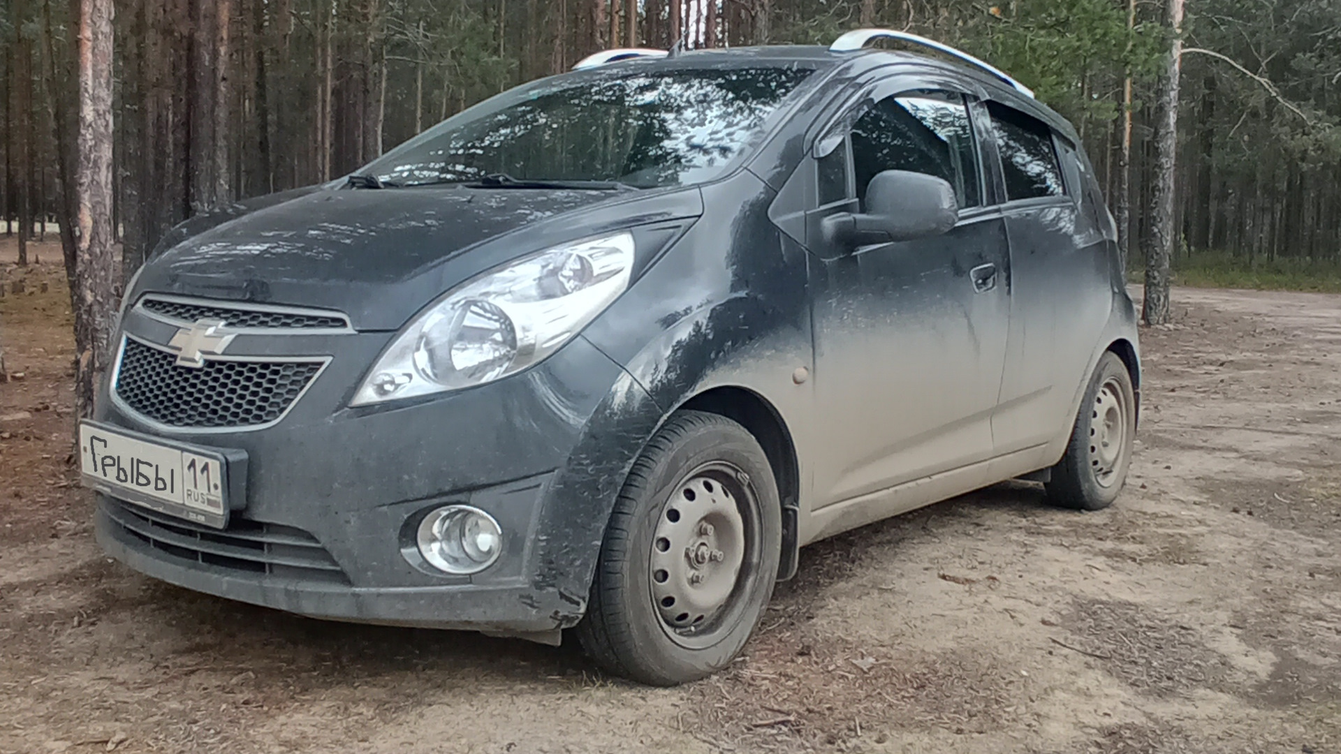 Chevrolet Spark (M300) 1.2 бензиновый 2012 | черная бестия на DRIVE2