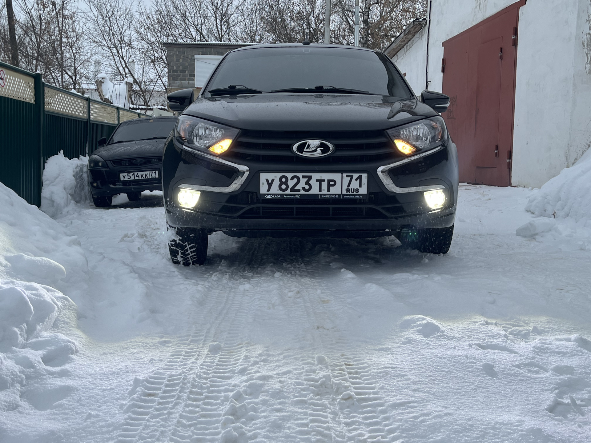 Установили птф — Lada Гранта (2G) FL, 1,6 л, 2023 года | тюнинг | DRIVE2