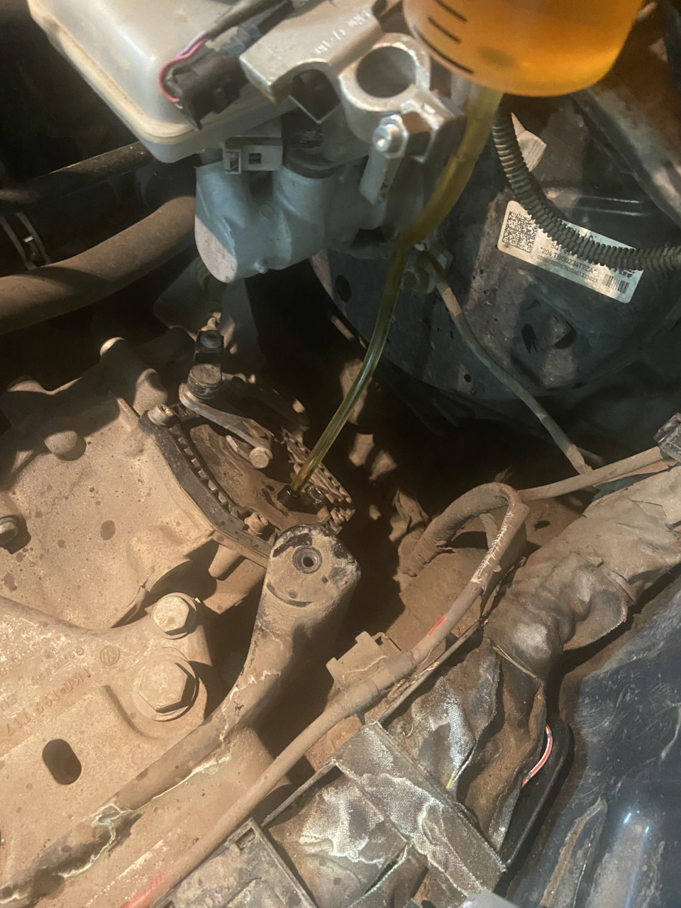 ТО-3. Замена масла в DSG 7 (DQ-200) и в мехатронике. — Volkswagen Golf ...