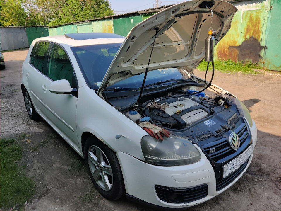 VW Golf 5 1.4 промывка форсунок/инжектора — Промывка форсунок/инжектора ...