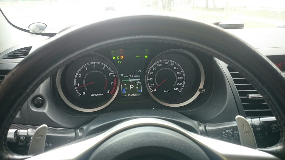 § Руль EVO X и EVOлюция приборок § — Mitsubishi Lancer Sportback, 9,9 л