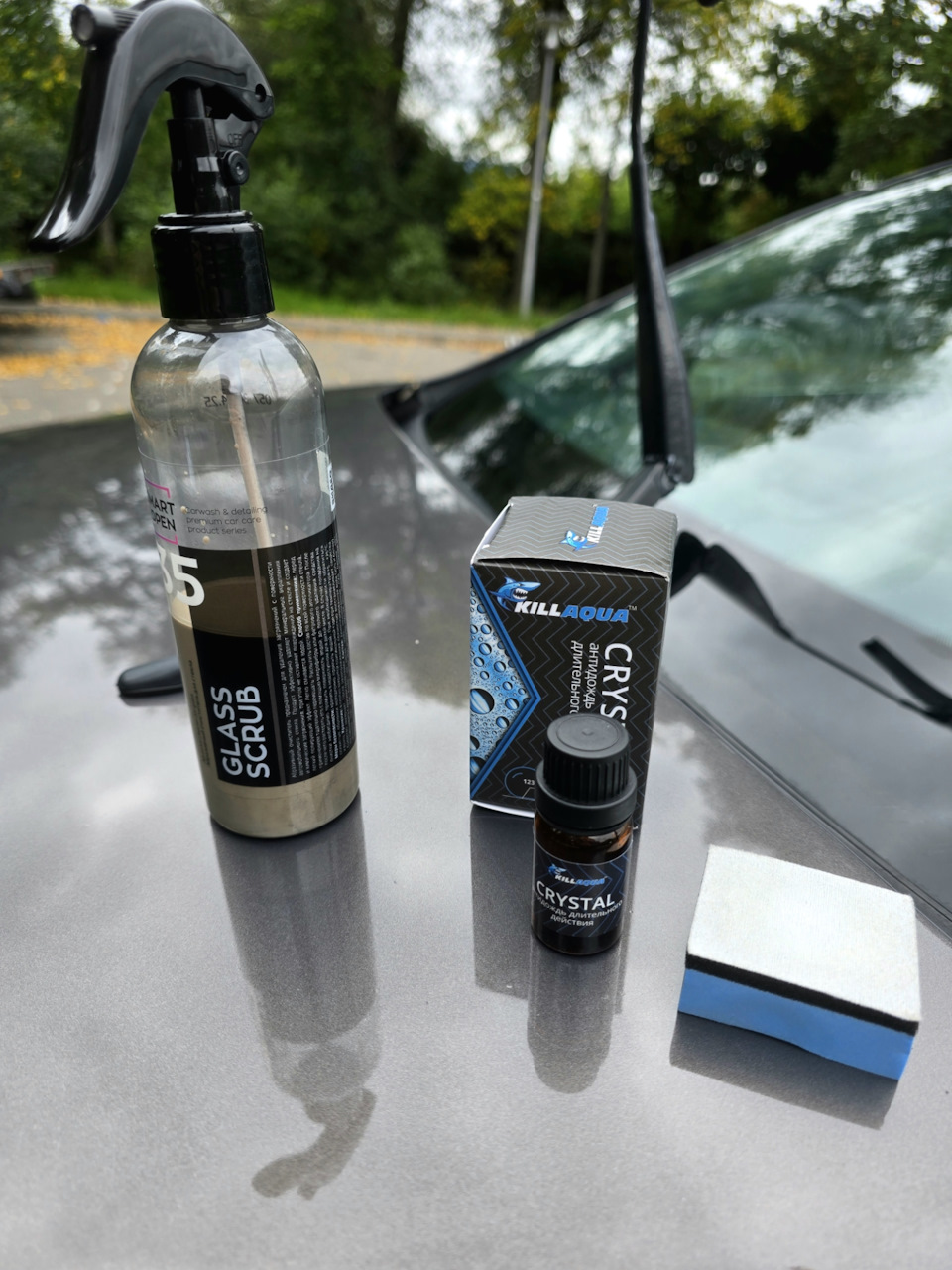 Очиститель водного камня и антидождь — Ford Mondeo IV