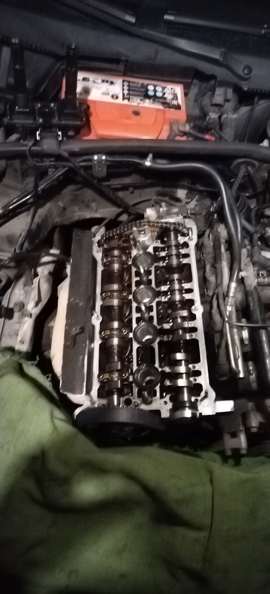 Подразобранный двиг — Volkswagen Passat B5