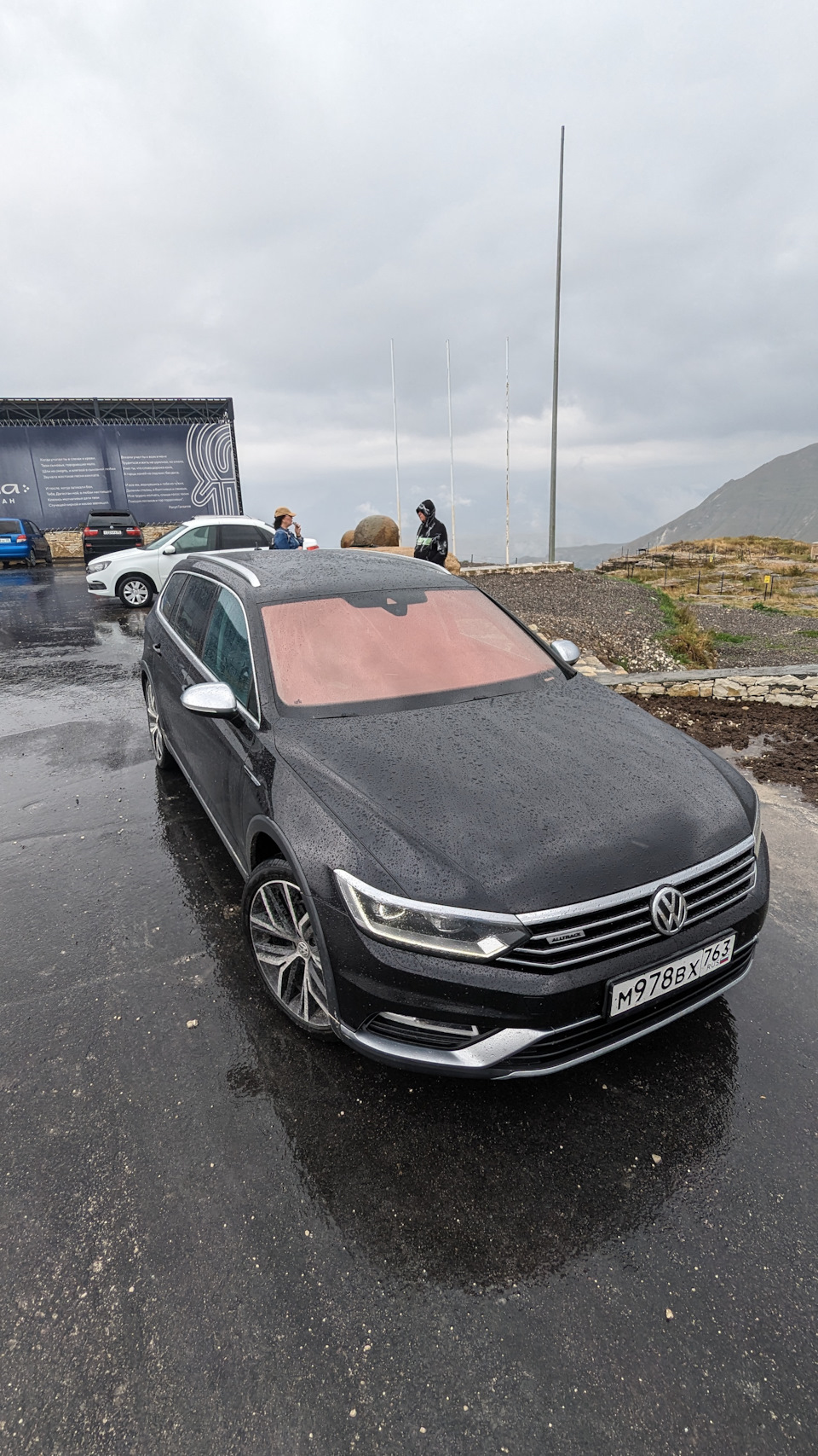 Поездка на свадьбу . Тольятти — Дагестан — Тольятти . — Volkswagen Passat  Alltrack (B8), 2 л, 2019 года | путешествие | DRIVE2