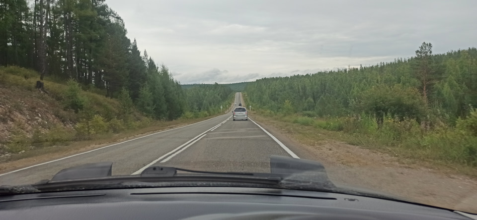 Далее на Баяндае сворачиваем на дорогу уже до самого озера Ольхон, а точнее до водной переправы на него в селе Сахюрта. — Mazda 323 IV