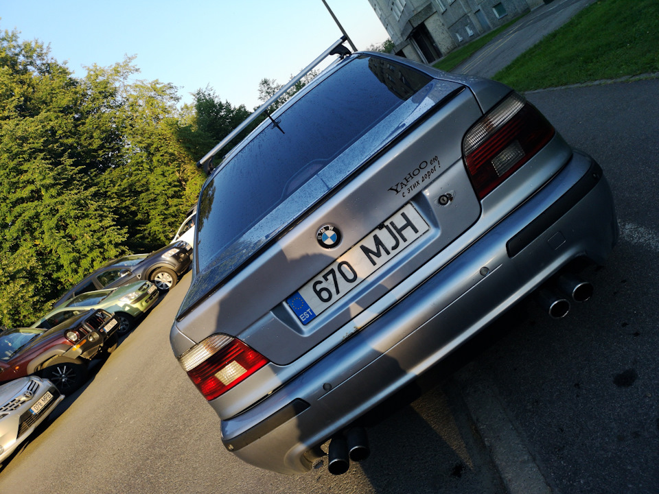 [Плюшки] — Лип Спойлер — BMW 5 series (E39), 3 л, 2002 года | стайлинг ...