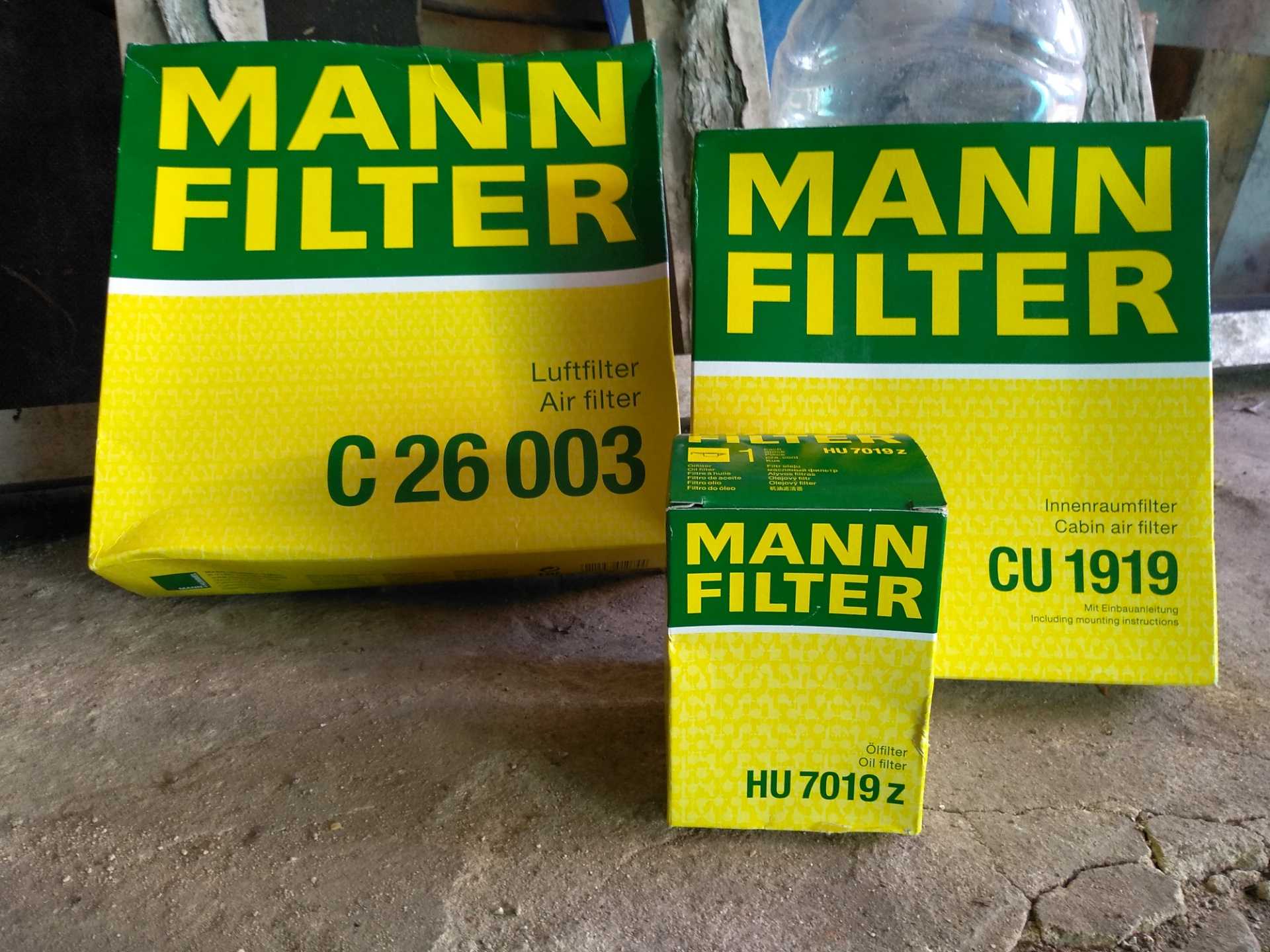 Купить Фильтр Mann Filter Cu1919