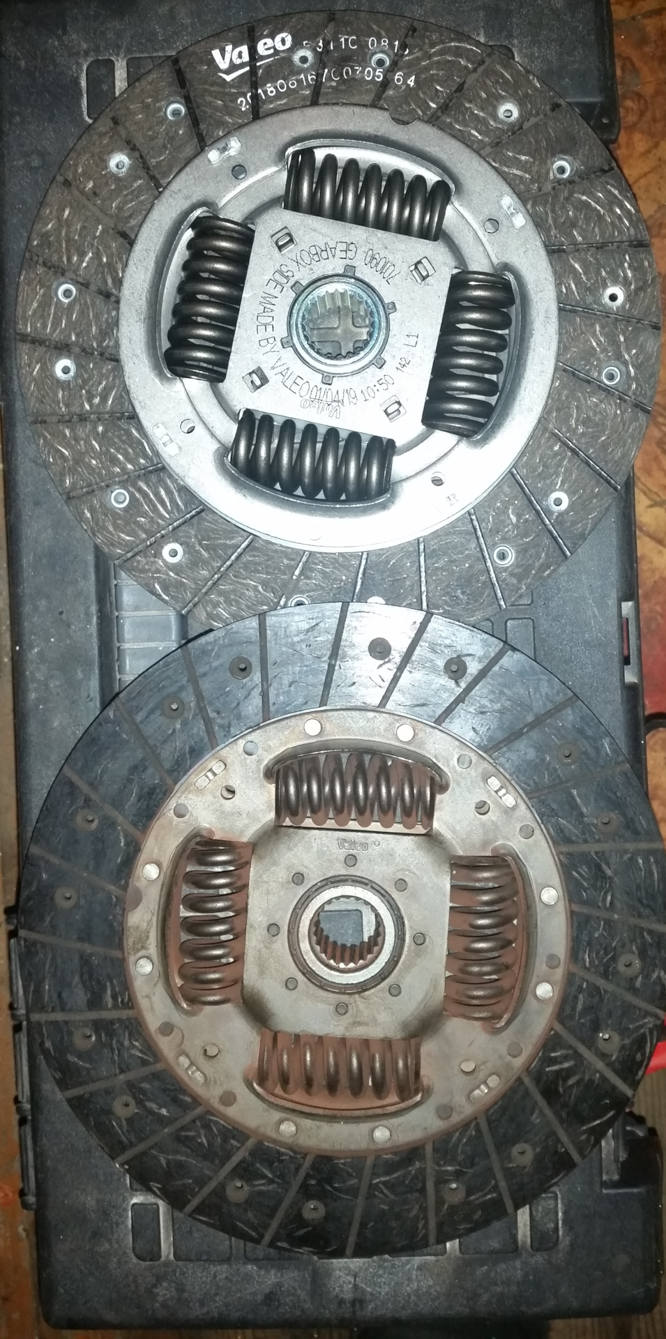 Замена диска сцепления, или я уже что — "пенсионер"? (износ диска за ...