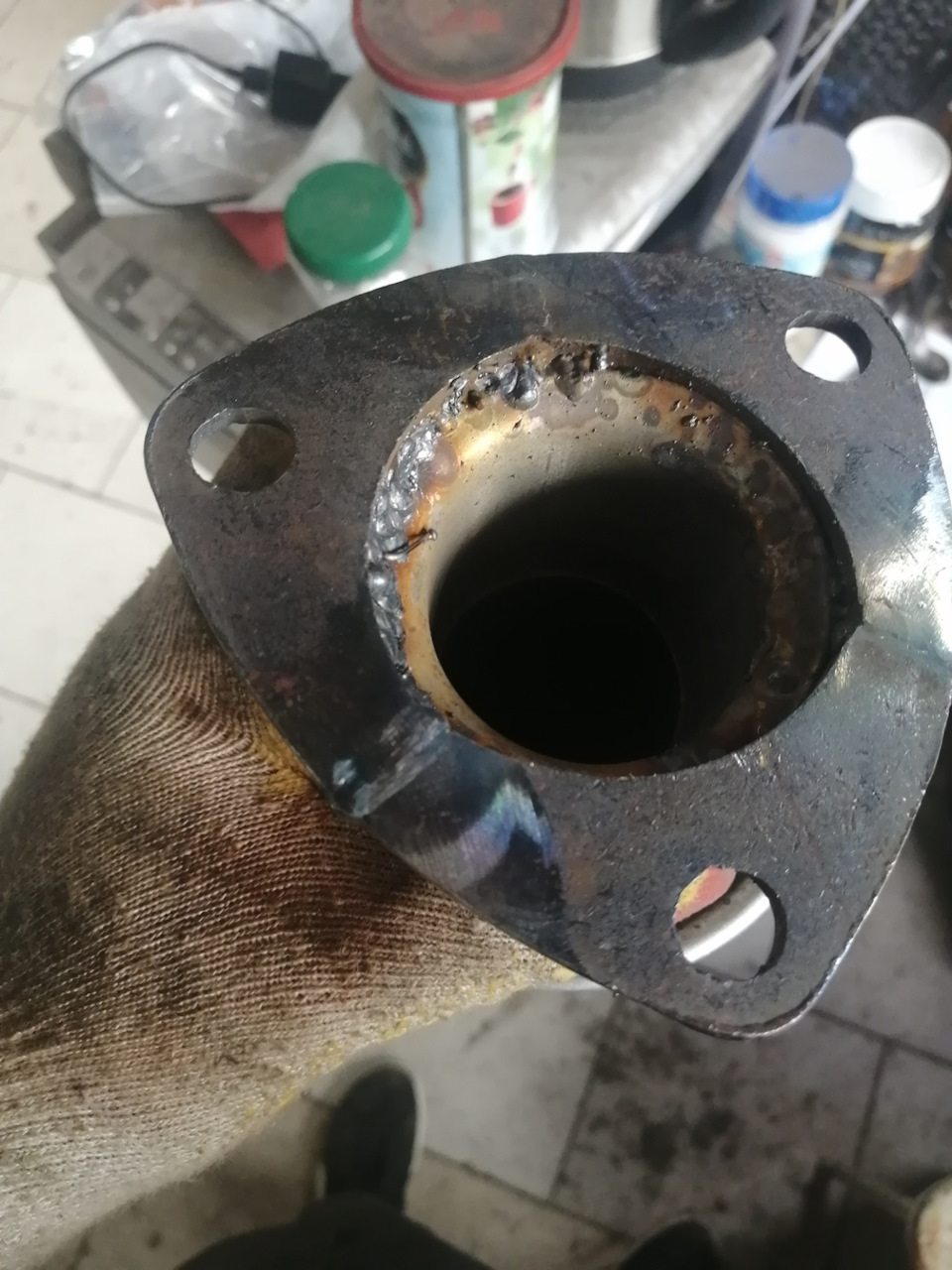 Я тот ещё сварщик… — Volkswagen Golf Mk2