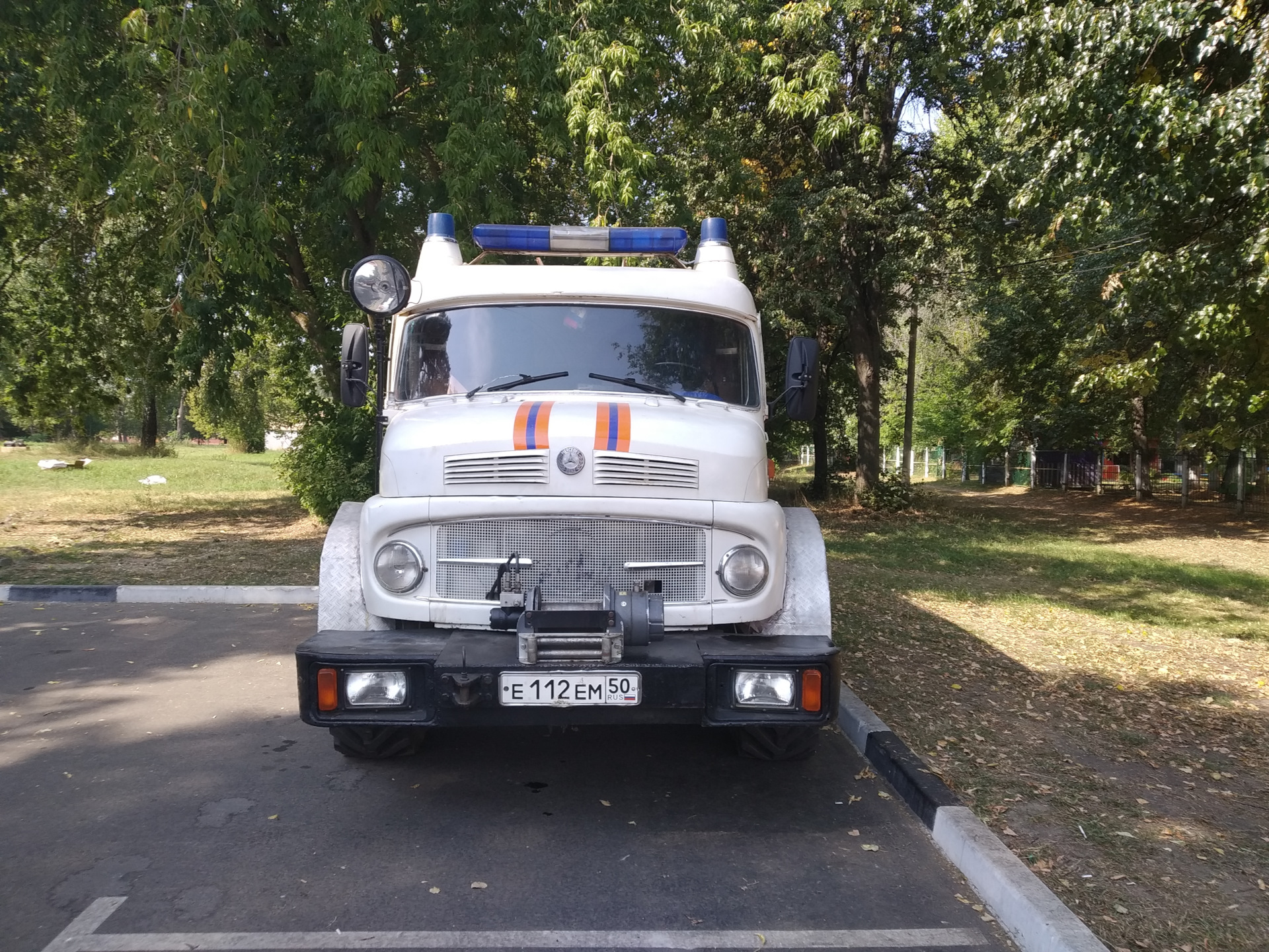 Пожарный Мерседес 1965 года. — Сообщество «Mercedes в СССР» на DRIVE2