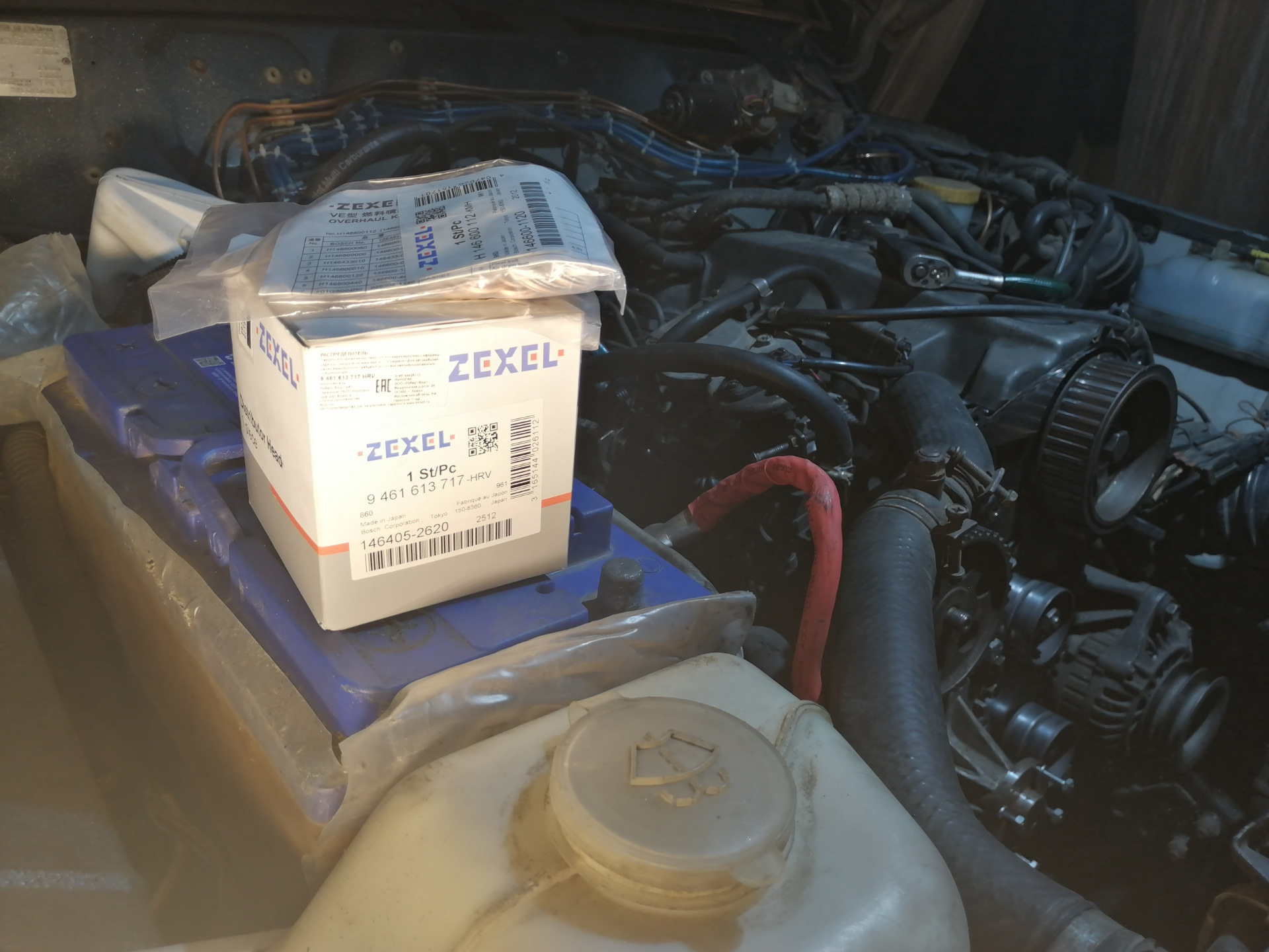 Замена мать ее плунжерной пары. — Nissan Patrol GR I (Y60), 3 л, 1997 ...